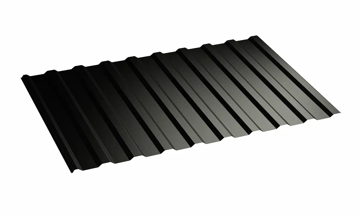 trapez-T-14-RAL-9005