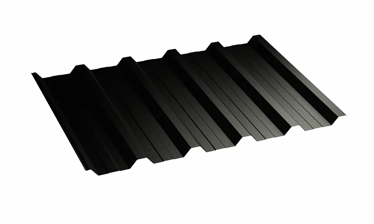 trapez-T-35-RAL-9005